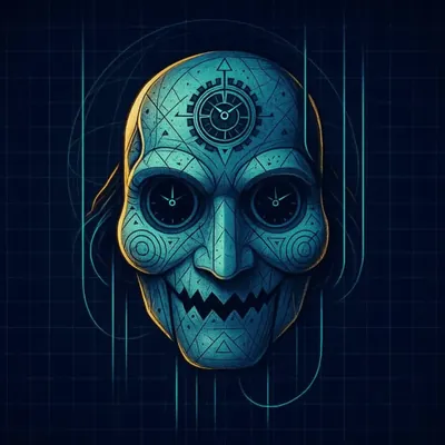 CLOCKWORK CONFESSIONS artwork from NO EXIT ARCADE: THE CLOWN GAME SHOW