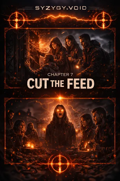 CUT THE FEED (Chapter 7) artwork from The Chapel Protocol // Aftermath Sequel