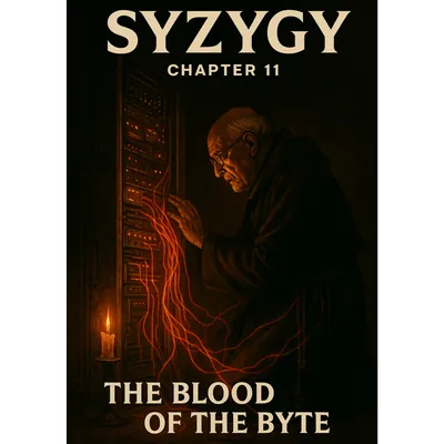 THE BLOOD OF THE BYTE (Chapter 11) artwork from The Chapel Protocol